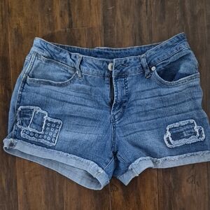 Denim Shorts Size 14